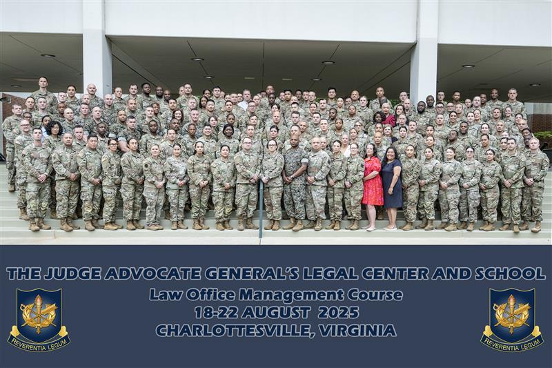 2025 Law Officer Manager Advanced Course
